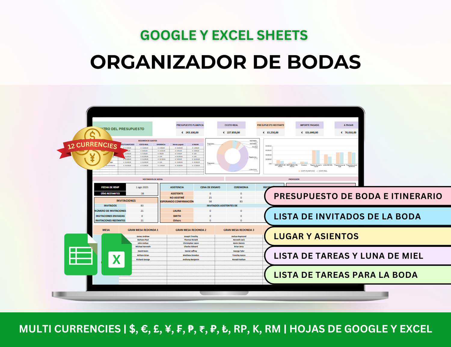 planificador de bodas, planificador de la boda, plantilla de boda, invitación de boda template, juez de bodas a domicilio, planificación de boda, presupuesto de boda, control de invitados, organizador de bodas, agenda de boda
