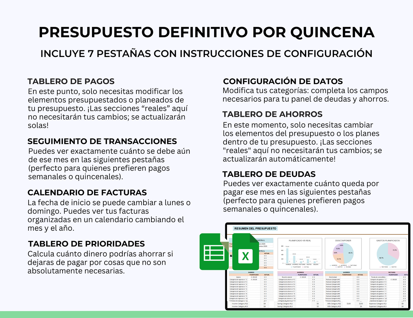 hoja de control de pagos, control de gastos, planificador de finanzas, plantilla de excel, presupuesto personal, hoja de presupuesto, como hacer un budget personal, template gantt excel gratis, hoja de cálculo google, planificación financiera
