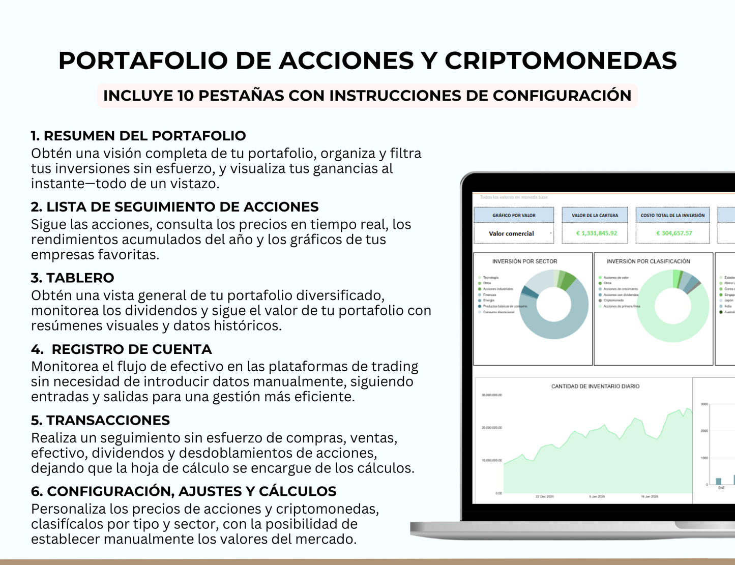 Portafolio de Acciones y Criptomonedas