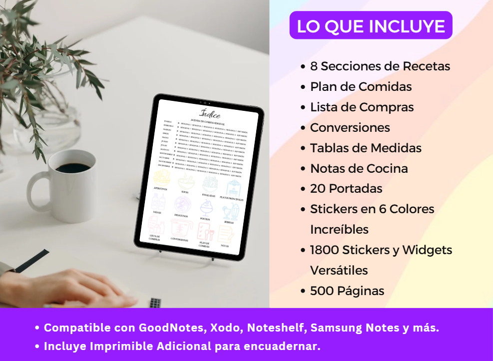 cuaderno digital, agenda digital, agenda goodnotes, plantilla para goodnotes, agenda digital ipad, additio digital, digital agenda, goodnotes agenda, planificador para ipad, electronic agenda, cuaderno de recetas, plantilla de recetas, diario de recetas, planificador de recetas, carpeta de recetas, rastreador de recetas, receta imprimible, lista de verificación de recetas, hoja de trabajo de recetas, hoja de cálculo de recetas