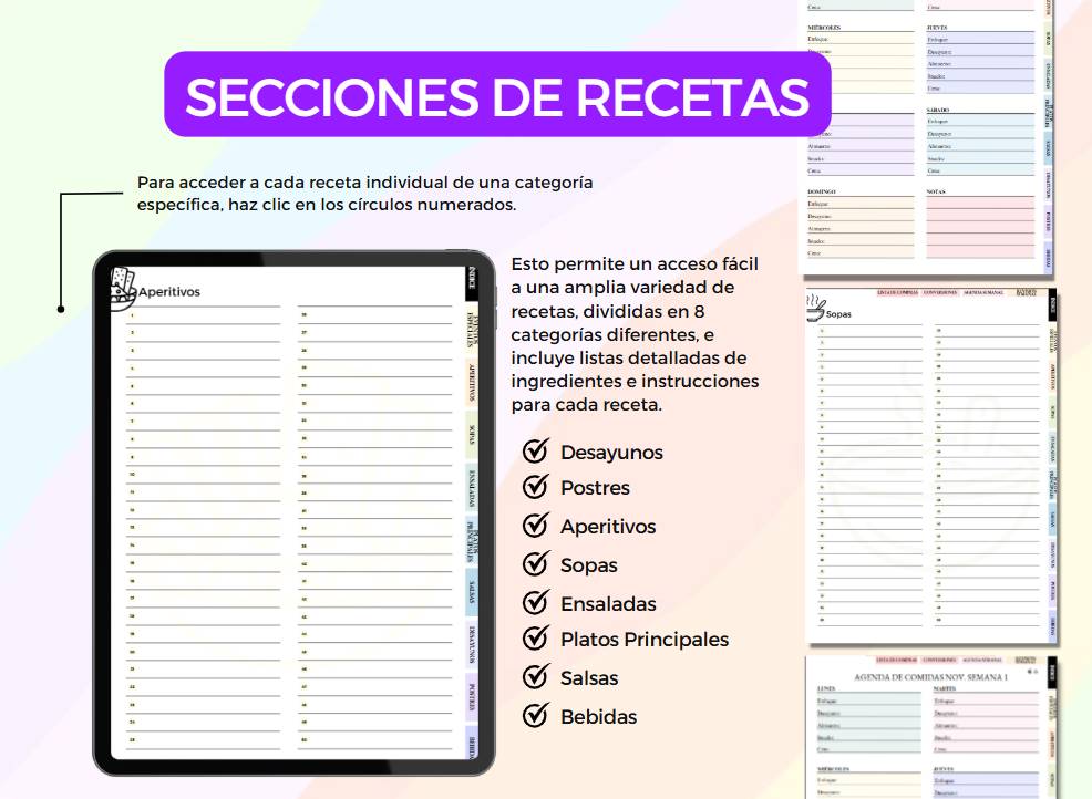 cuaderno digital, agenda digital, agenda goodnotes, plantilla para goodnotes, agenda digital ipad, additio digital, digital agenda, goodnotes agenda, planificador para ipad, electronic agenda, cuaderno de recetas, plantilla de recetas, diario de recetas, planificador de recetas, carpeta de recetas, rastreador de recetas, receta imprimible, lista de verificación de recetas, hoja de trabajo de recetas, hoja de cálculo de recetas