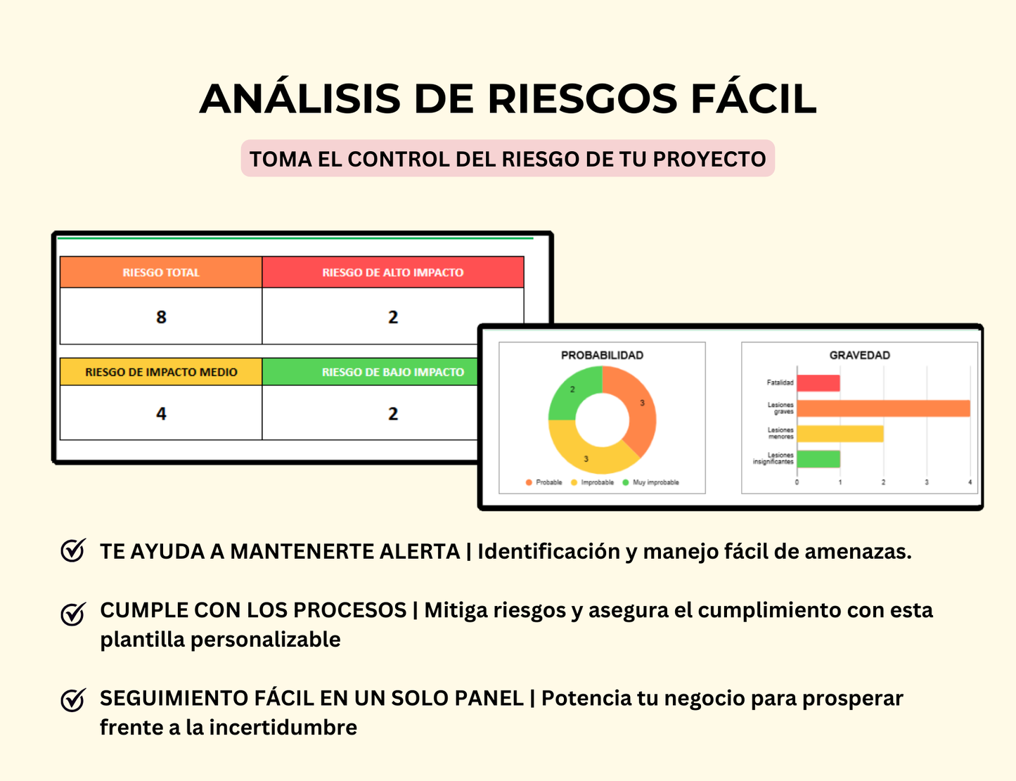 matriz de riesgos, gestión de riesgos, evaluación de riesgos, control de riesgos, plan de mitigación de riesgos, registro de riesgos, análisis de riesgos, registro de incidentes, plan de riesgos, riesgo empresarial