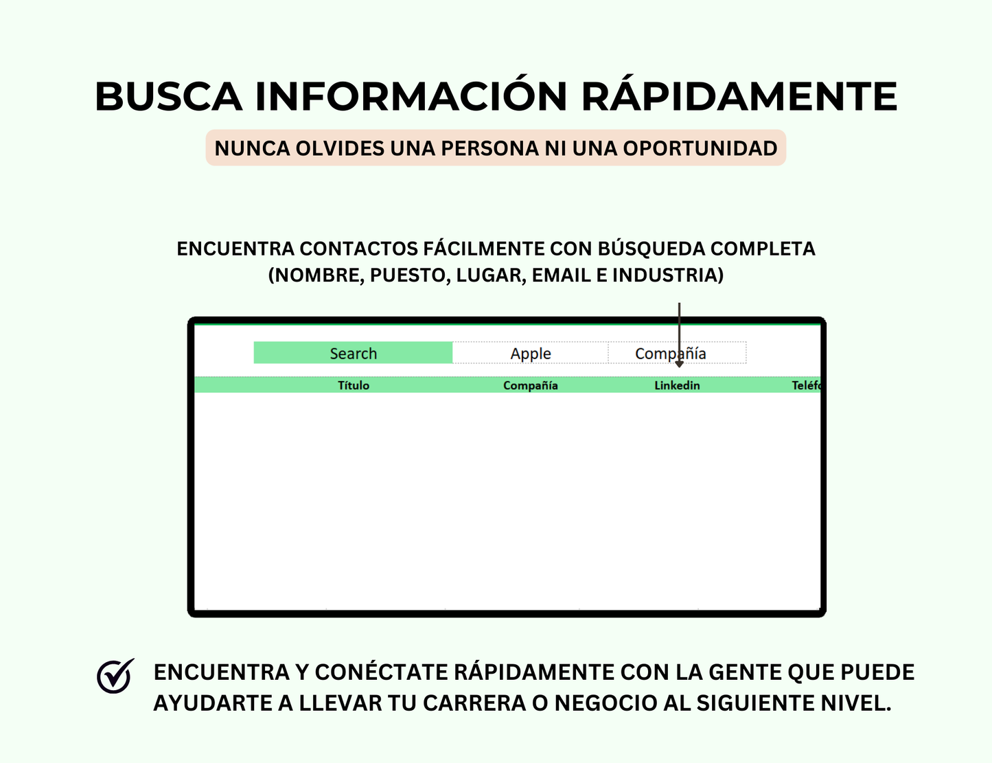 seguimiento de networking, hoja de cálculo de networking, tracker de contactos, gestión de contactos, red de contactos, gestión de networking, base de datos de contactos, panel de networking, seguimiento de relaciones profesionales, plantilla networking