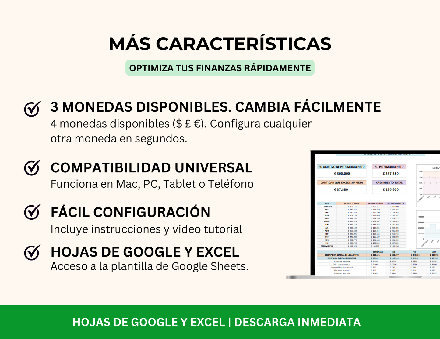 patrimonio neto, gestión de patrimonio, control de finanzas personales, estado financiero personal, balance financiero personal, calculadora de patrimonio neto, plantilla financiera excel, plantilla financiera personal, plantilla de finanzas en excel, gestor de finanzas personales