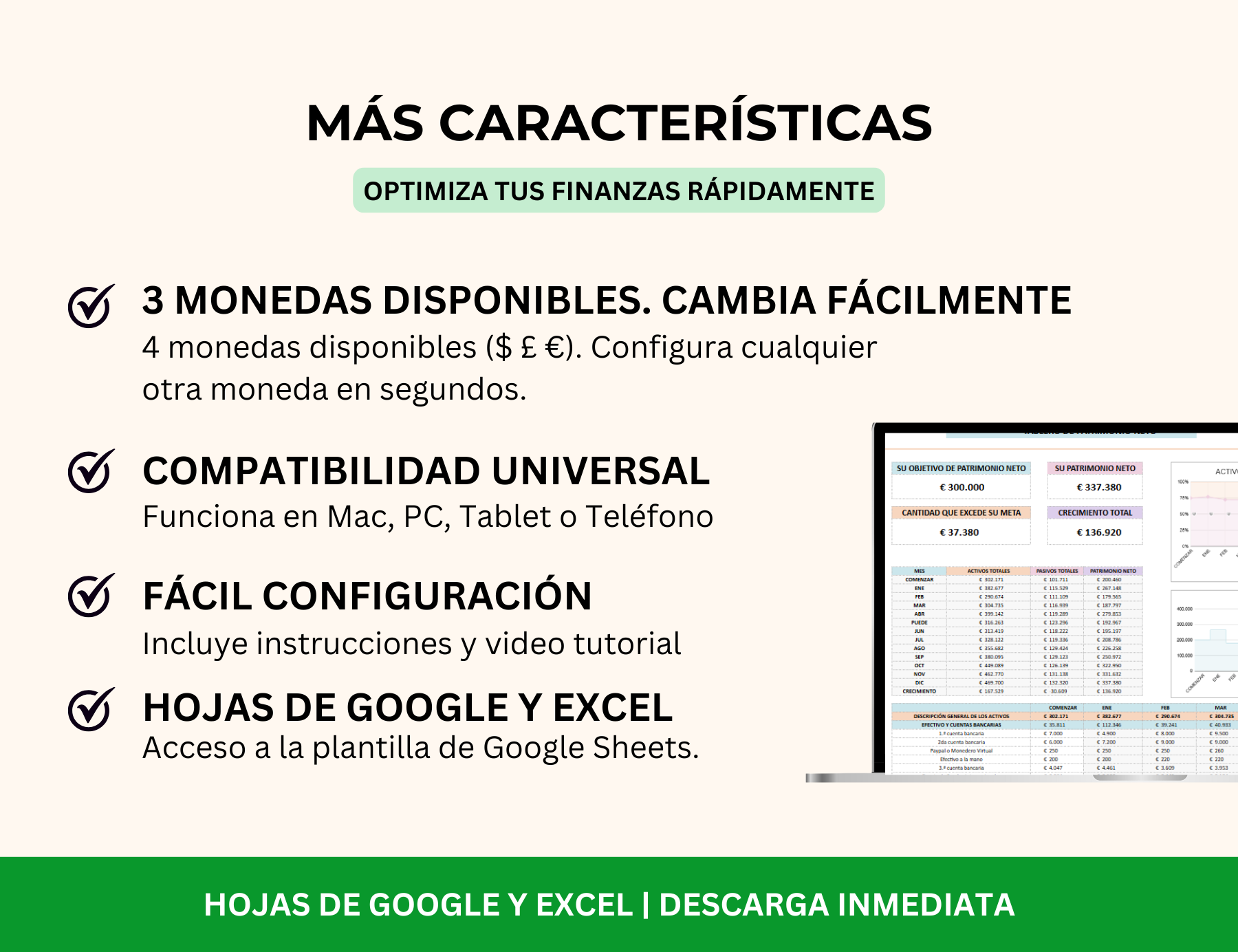 patrimonio neto, gestión de patrimonio, control de finanzas personales, estado financiero personal, balance financiero personal, calculadora de patrimonio neto, plantilla financiera excel, plantilla financiera personal, plantilla de finanzas en excel, gestor de finanzas personales