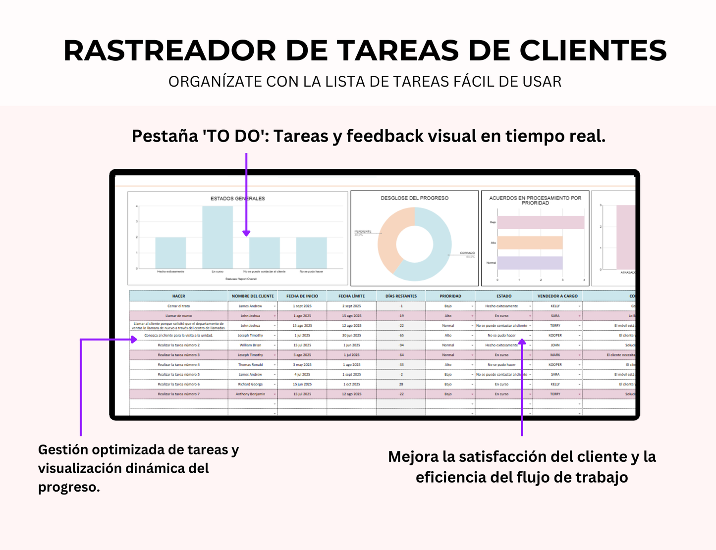 gestión de clientes, base de datos de clientes, registro de clientes, seguimiento de clientes, plantilla de clientes, excel de clientes, gestión de leads, administración de clientes, control de clientes, seguimiento de prospectos