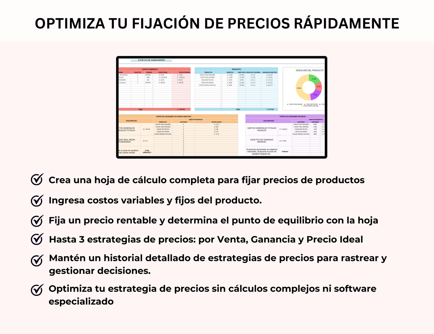 precio de venta, cálculo de precios, control de precios, fijación de precios, margen de beneficio, control de precios, cálculo de ganancias, plantilla de precios, cálculo de costos, margen de utilidad