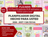 PLR Espanol Planificador Digital Bundle