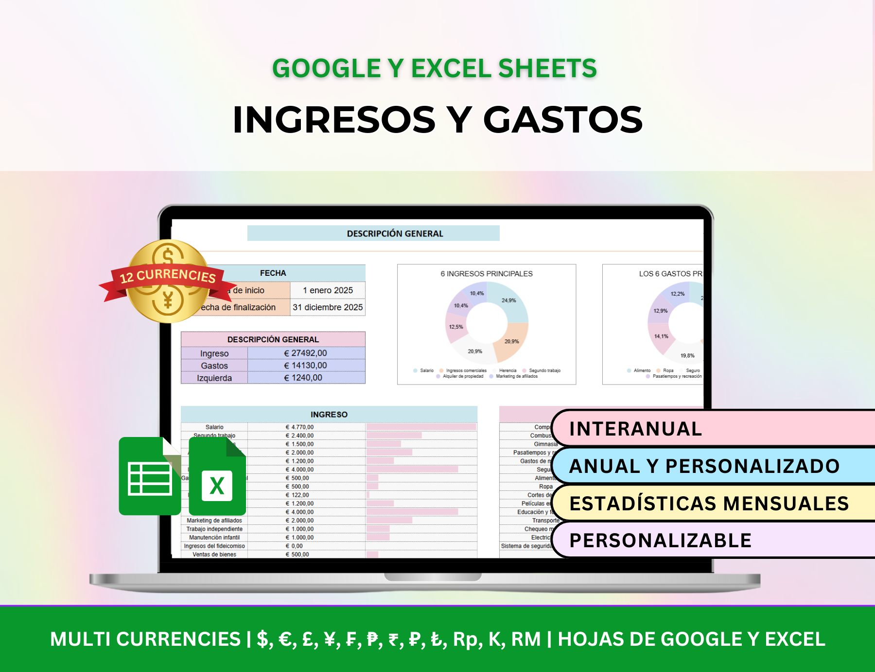 planificación financiera, presupuesto mensual, registro de gastos, control de ingresos y gastos, control de finanzas personales, análisis financiero, control de gastos, hoja de presupuesto, excel de finanzas, seguimiento financiero